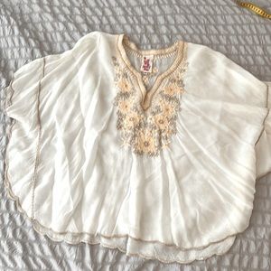 Johnny Was Embroidered blouse